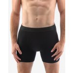 Bambusové šité boxerky s delší nohavičkou a gumou ecobamboo černé 74160P – Hledejceny.cz