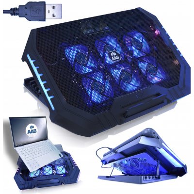CHLADICÍ PODLOŽKA POD NOTEBOOK 9-17,3" | STOJAN POD LAPTOP – Hledejceny.cz