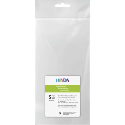 HEYDA Hedvábný papír 50 x 70 cm - bílý 10 ks – Zbozi.Blesk.cz
