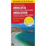 MARCO POLO Karte Andalusien Costa del SolSevilla Cordoba Granada 1:200 000. Andalousie Costa del SolSéville Cordoue G – Hledejceny.cz