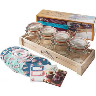 Kilner Dárková sada sklenic s klipem 4 x 350 ml – Zbozi.Blesk.cz