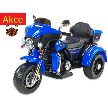 Dea elektrická motorka Big chopper Motorcycle dvoumístný modrá