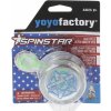 Jojo yoyo Yoyofactory LED Spinstar Clear Body Blue Print Blue Light one size