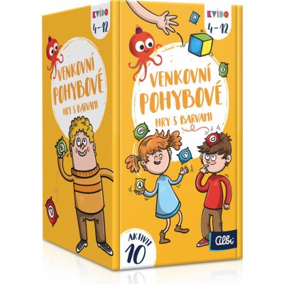 Albi Venkovní pohybové hry s barvami - Kvído – Zboží Živě