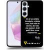 Pouzdro a kryt na mobilní telefon Samsung Picasee Ultimate Case Samsung Galaxy A35 5G Kazma SVĚT PATŘÍ TĚM CO SE NEPOSEROU