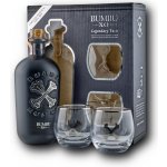 Bumbu XO 18y 40% 0,7 l (dárkové balení 2 sklenice) – Zboží Dáma