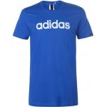 adidas pánské tričko Linear Logo Modrá – Sleviste.cz