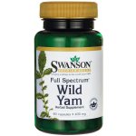 Swanson Wild Yam Root Divoký Yam 400 mg 60 kapslí – Hledejceny.cz