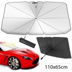 CAR.COOL 6825-1 Sluneční clona na přední sklo 65x110 cm, stříbrná – Hledejceny.cz