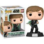 Funko Pop! Star Wars The Book of Boba Fett Luke Skywalker and Grogu Star Wars 583 – Zboží Dáma