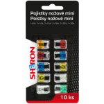 SHERON Pojistky nožové mini 10 ks – Hledejceny.cz