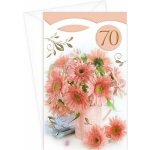 ARGUS Přání k 70.narozeninám květinové 15-6570c70 – Sleviste.cz