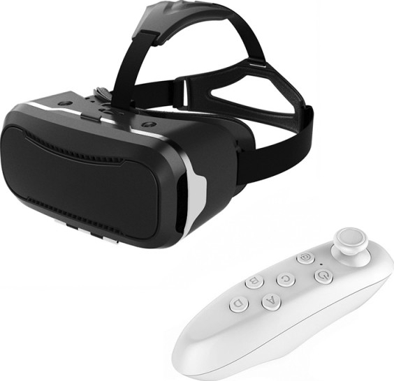 SES 2v1 3D Brýle pro virtuální realitu VR Box SHINECON II s bezdrátovým  Bluetooth ovladačem 3131 od 999 Kč - Heureka.cz