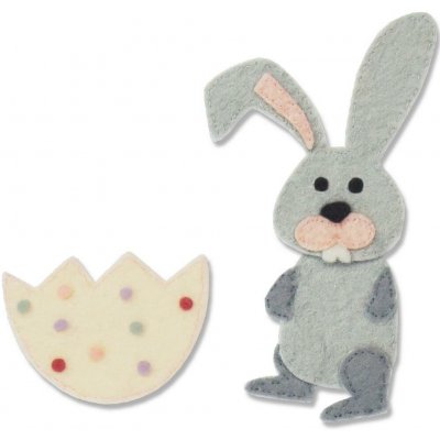 Sizzix Bigz Zajíček vyřezávací šablona – Zboží Dáma