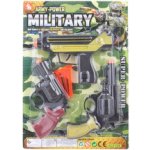 Teddies sada pistole+pouta+náboje na přísavky plast 50 cm na kartě – Sleviste.cz