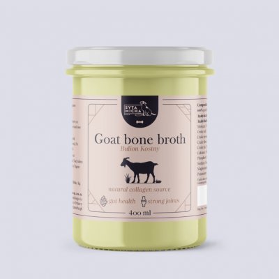 Syta micha Vývar z kozích kostí 400 ml – Sleviste.cz