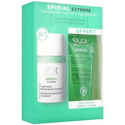 SVR Spirial Extreme antiperspirant roll-on proti nadměrnému pocení bez parfemace 20 ml