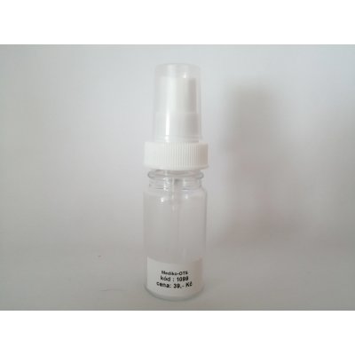 Tera Lahvička čirá plastová s kosmetickým rozprašovačem 35 ml – Zboží Dáma