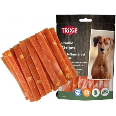 Trixie Premio Chicken cheese stripes kuřecí pásky se sýrem 100 g – Zboží Dáma