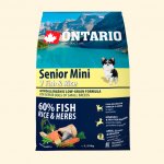 Krmivo Ontario Senior Mini Fish & Rice 2,25kg