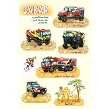 vystřihovánky Dakar