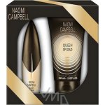 Naomi Campbell Queen of Gold EDT 15 ml + sprchový gel 50 ml dárková sada – Hledejceny.cz