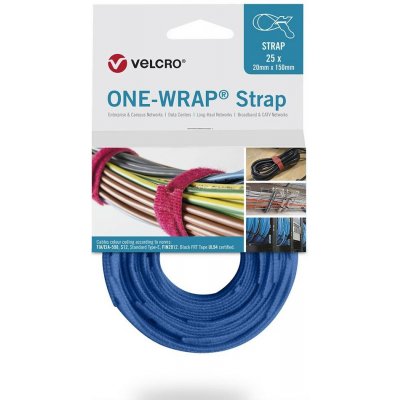VELCRO® Kabelbinder Popruh se suchým zipem modrá 1 ks – Hledejceny.cz