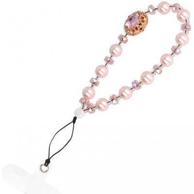 Šňůrka na mobil GC-BZ1 light pink 140677 – Zboží Živě