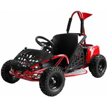 Nitro elektro čtyřkolka Gokart 1000 W červená