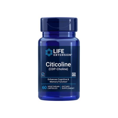 Life Extension Citicoline CDP-Choline 60 vegetariánská kapsle, 250 mg