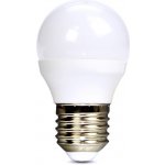 Solight LED žárovka miniglobe, 8W, E27, 3000K, 720lm, bílé provedení – Hledejceny.cz