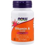 Now Foods Vitamín A 10000 iu 100 kapslí – Hledejceny.cz