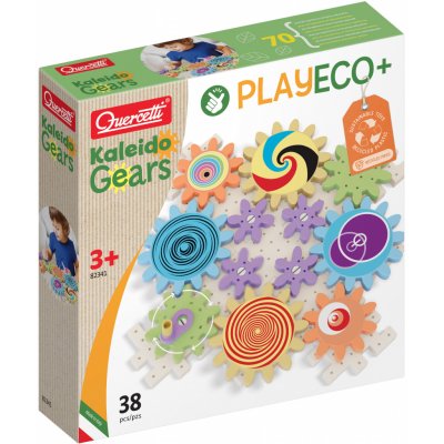 Quercetti PlayEco+ Kaleido Gears 82341 – Zbozi.Blesk.cz