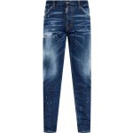 DSQUARED2 Logo Blue džíny Modrá – Zboží Mobilmania