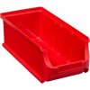 Úložný box Allit Profiplus Box Plastový box 7,5 x 10,2 x 21,5 cm, červený