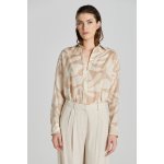 Gant REL PALM PRINT COT SILK SHIRT žlutá – Zbozi.Blesk.cz