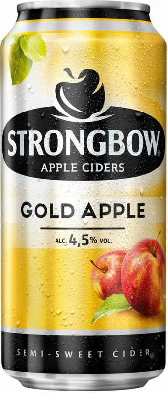 Strongbow Cold Strongbow Gold Apple 4 x 440 ml (plech) od 80 Kč na Hledejceny.cz