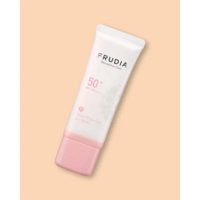 Frudia Sun Velvet Fit Blurring Sun Primer ochranná podkladová báze pod make-up SPF 50+ 40 g – Zboží Dáma