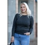 DALEF Třpytivý top ANTONIE [CD4-250412] Stříbrná – Zbozi.Blesk.cz