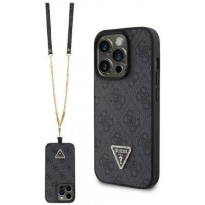 Guess IML 4G Printed Crossbody iPhone 15 Pro Max černé – Zboží Mobilmania