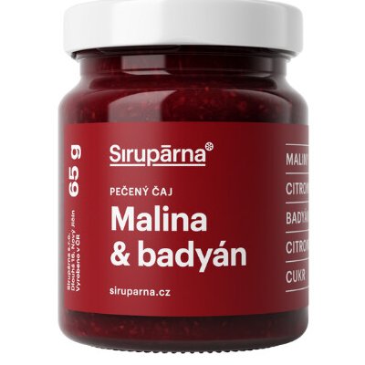 Sirupárna Domácí Pečený Čaj Malina & Badyán 65 g – Hledejceny.cz