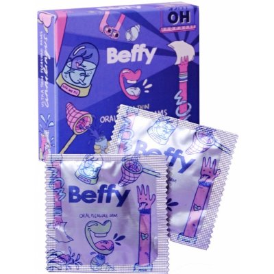 Beppy Beffy Oral Dams Ultra Thin 2 pack – Zboží Mobilmania