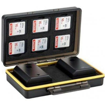 Stablecam JJC Multifunkční úložný box na baterie a karty 1SD1151 – Zboží Živě