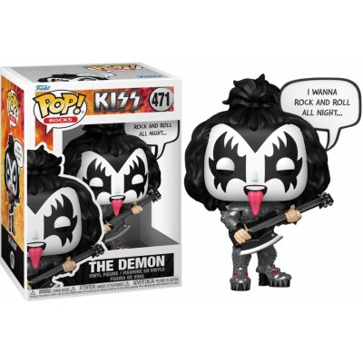 Funko Pop! 471 Rocks Kiss The Demon – Zboží Dáma