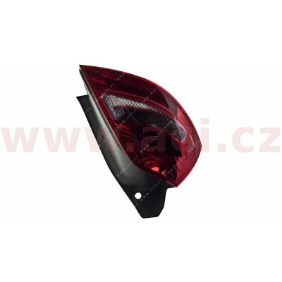 Zadní světlo VAN WEZEL 4375931 – Zboží Mobilmania