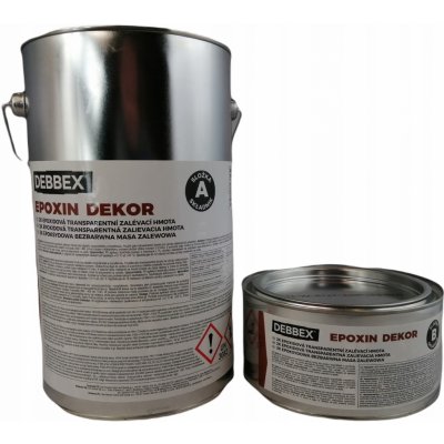 Den Braven Epoxin dekor Epoxidová pryskyřice transparentní 4 kg – Zboží Mobilmania