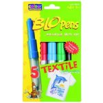 centropen Foukací fixy na textil Blopens sada 5 barev – Zbozi.Blesk.cz