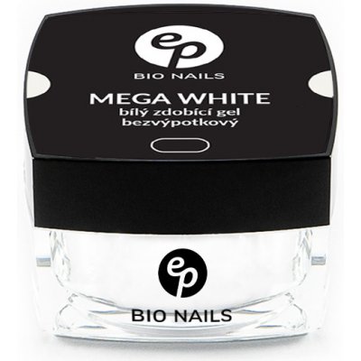 BIO nails MEGA WHITE bílý gel na francii 5 ml