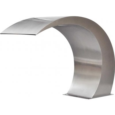 zahrada-XL Zahradní vodopád bazénová fontána z nerezové oceli 45x30x60 cm – Hledejceny.cz