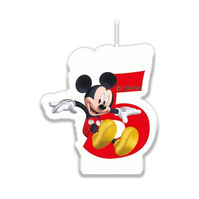Procos Svíčka Disney Mickey č. – Zboží Mobilmania